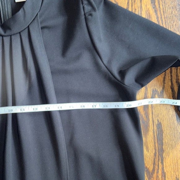 Chic Long Sleeve Black Dress - Picture 7 of 8